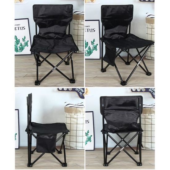 Chaise Pliante Trépied Camping – Tabouret Triangle Léger – Pliable – Neuf