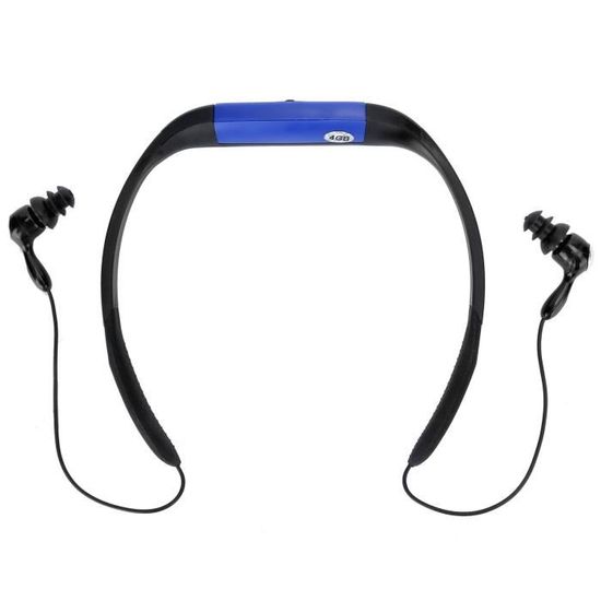 Casque De Natation Étanche IPX8 Avec Lecteur MP3 Intégré – Musique Sous L'Eau, Conduction Osseuse, Radio FM – Idéal Natation, Surf, Sport Aquatique
