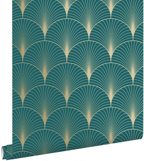 Sitemapcdatahttpsshopinf Inetcompapier Peint Art Deco Bleu Canard