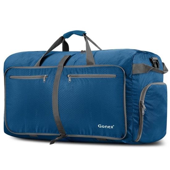Gonex Sac de Voyage 100L Sac Pliable Sac Impermeable Pliant pour Camping Randonnee Voyage