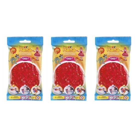 Kit Créatif Perles à Repasser 10mm - 1000 Perles + Plaques + Accessoires, Pour Enfants Dès 3 Ans - 5