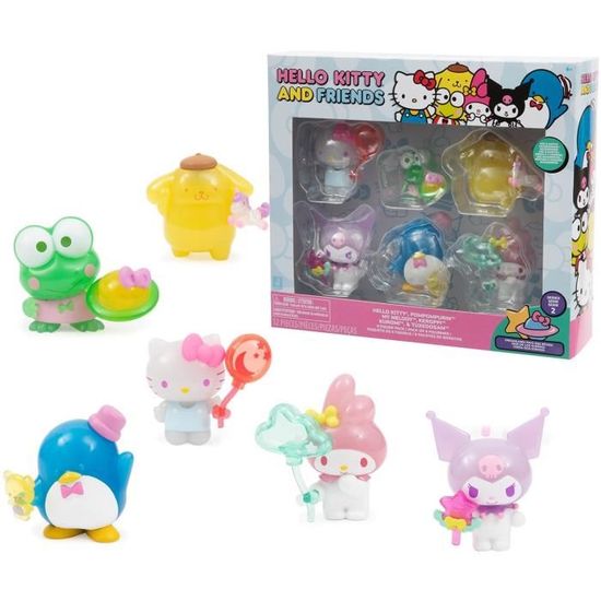 Coffret 6 figurines - GPTOYS - HELLO KITTY - HKT11 - Collection