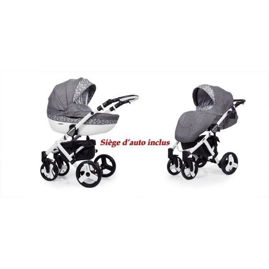 poussette siege auto isofix