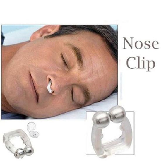 Healthcare Anti Snore Pince-nez Ronflement silicone aide magnétique ...