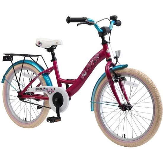 BIKESTAR, Vélo pour enfants, 20 pouces, pour garçons et filles de 6-9 ans, Edition Cruiser