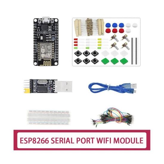 Scheda Di Sviluppo NodeMCU ESP8266 ESP-12E Con CP2102 - WiFi Per Arduino E IoT