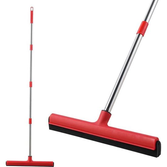 Balai Métallique Mitclear – Manche Télescopique 145cm – Brosse En Acier – Neuf