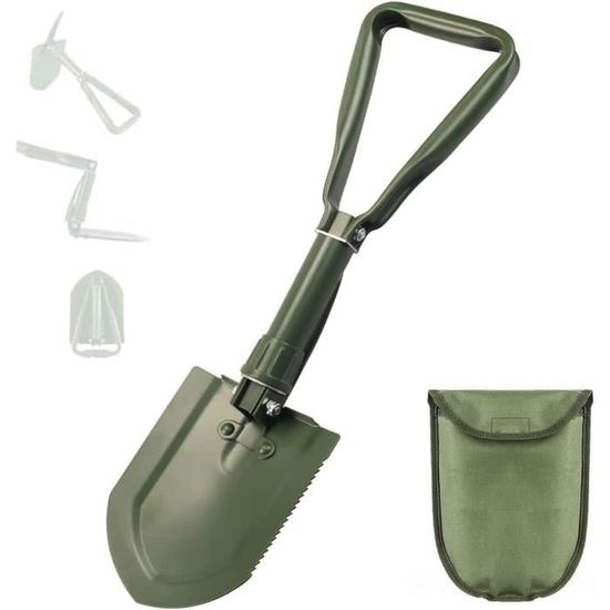 Kadimendium Pelle à Grimper, Pelle de Camping Haute fiabilité Pelle Kadimendium Pelle à Grimper, Pelle de Camping Haute fiabilité Pelle