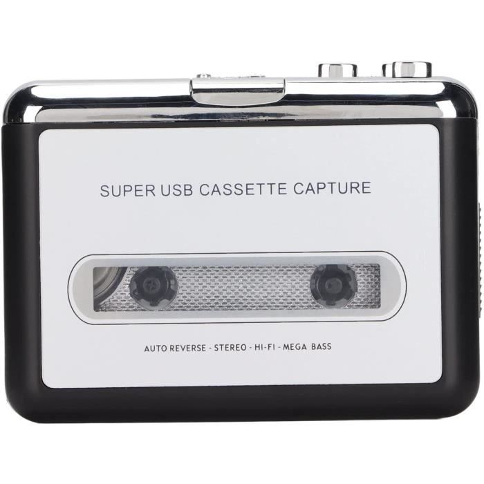 Lecteur de Cassettes Multi MP3/CD Audio Auto Inversé USB Lecteur de Cassettes avec Micro Intégré Mp3 Baladeur