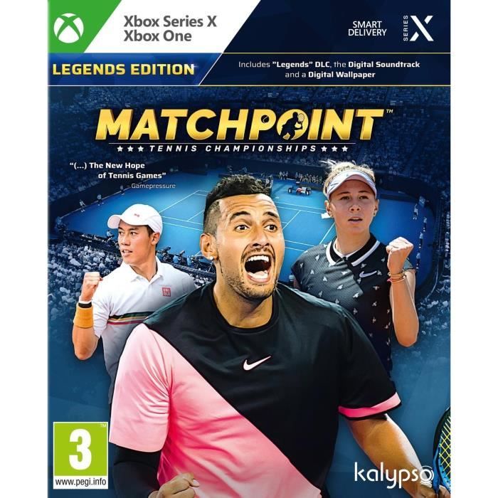 Matchpoint - Tennis Championships Legends Editions Jeu Xbox Series X / Xbox One