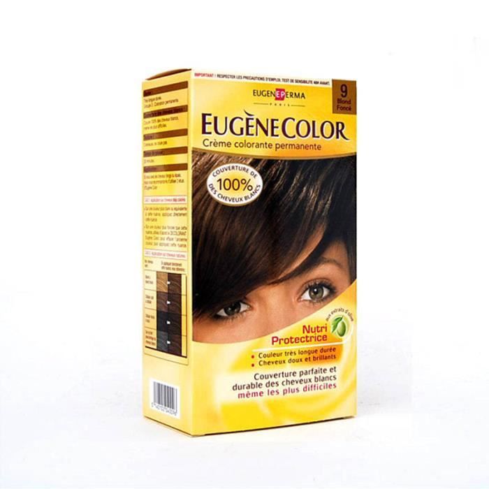 Eugene Color Perma Crème Colorante NutriProtectrice N°9 Blond Foncé