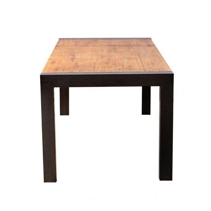 Table repas extensible en acacia – WORKSHOP