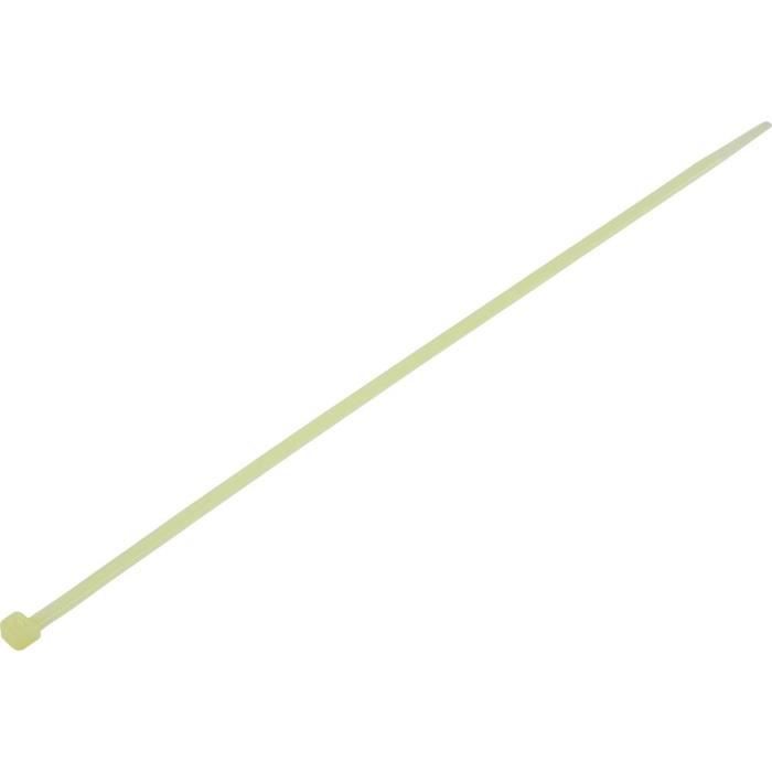 Serre-câbles TRU COMPONENTS TC-6645804 300 mm naturel stabilisé à la chaleur 100 pc(s)