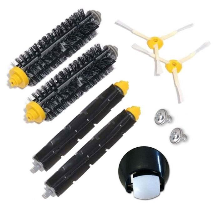 Unny 9 pcs kit de brosse pour iRobot Roomba 500 600 Série 700 Accessoires pour aspirateur