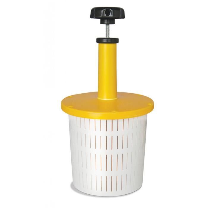 Presse Fromage avec manomètre - Mad Millie 2L Moule en Forme de Fromage à pâte Dure