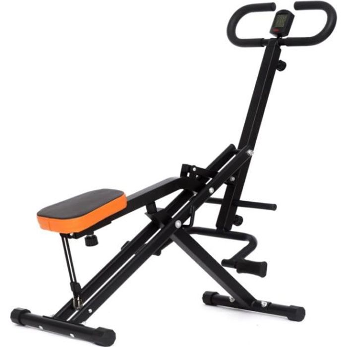 Appareils de musculation, ab booster plus, total crunch appareil de cardio-training, appareil à abdominaux evolution, noir