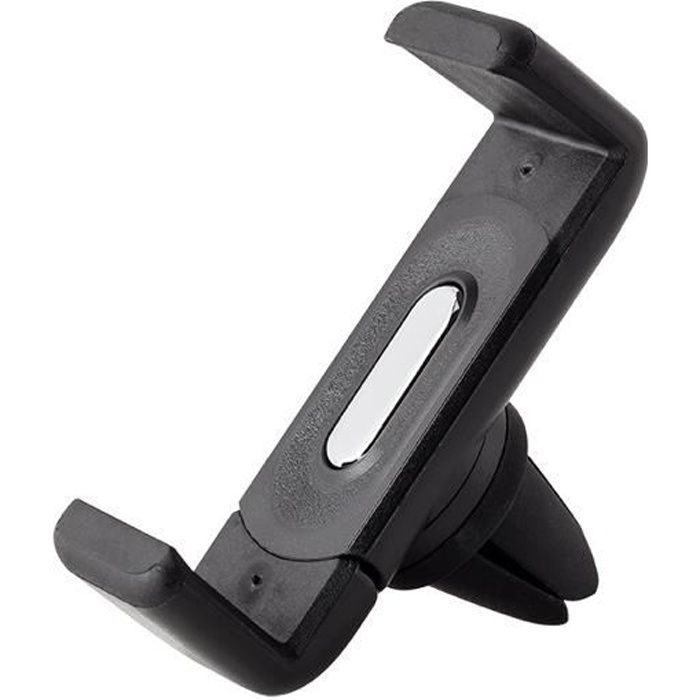 Support téléphone voiture grille d’aération Noir