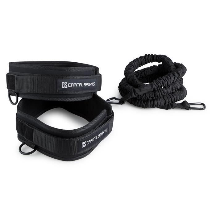 CAPITAL SPORTS Prohip Set d’entraînement de résistance 3 pièces 360°