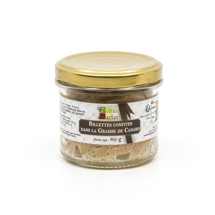 Rillettes de Porc Confites dans la Graisse de Canard 80g
