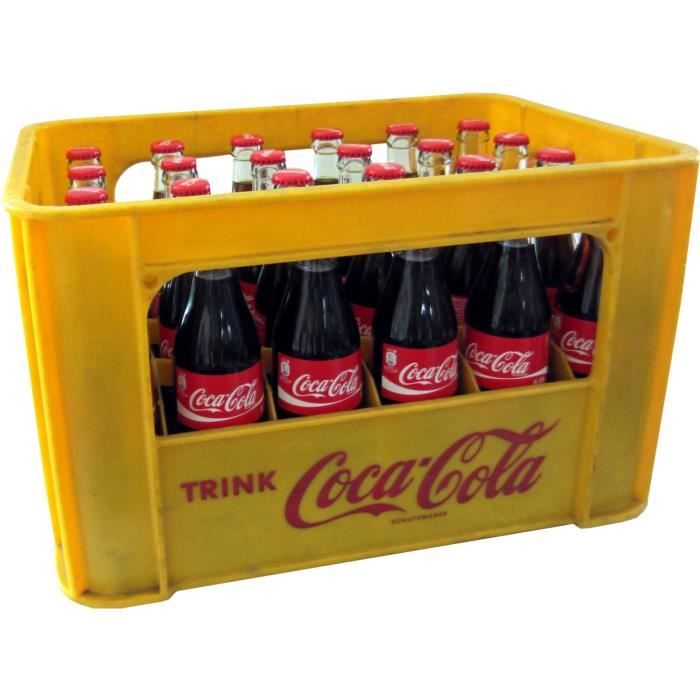24 x Coca-Cola Classique 0.33L Cas d'origine bouteille en verre