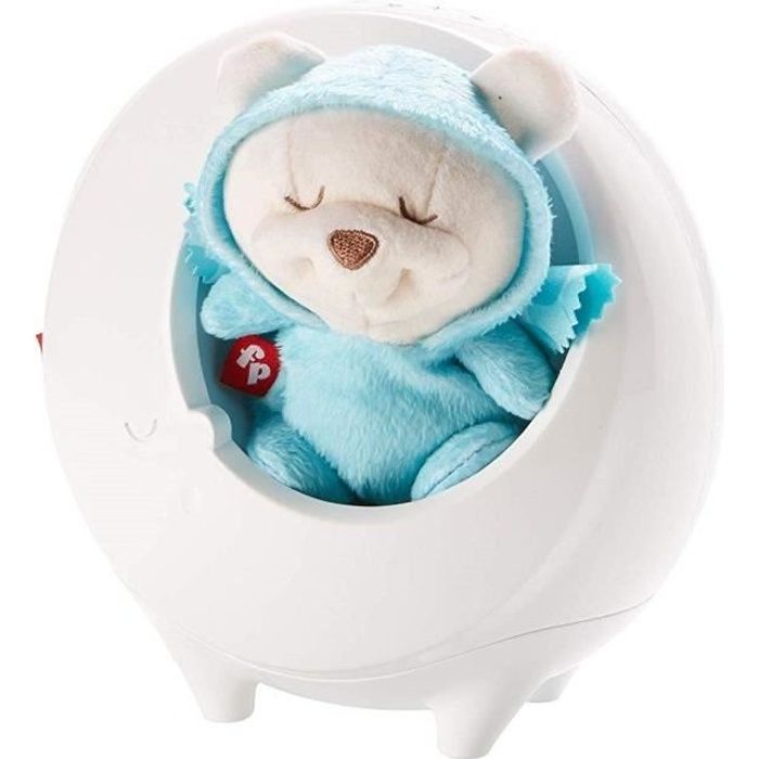 Fisher Price Projecteur de lumière de nuit 2-in-1 Blanc DYW48