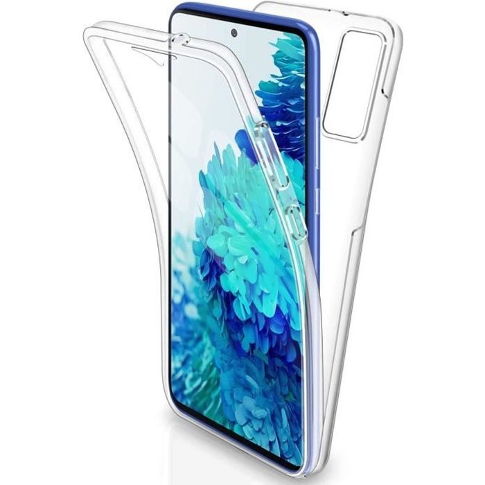 360.S20.FE.W-Coque avant arrière pour Samsung Galaxy S20 FE 4G/5G. Protection intégrale avant + arrière efficace contre les chocs e