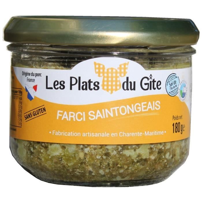 LES PLATS DU GITE Farci Saintongeais - 180 g