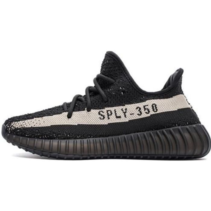 Baskets AdidasS YEEZYS BOOSTS 350 V2 “BlackWhite”Femme et Homme BY1604