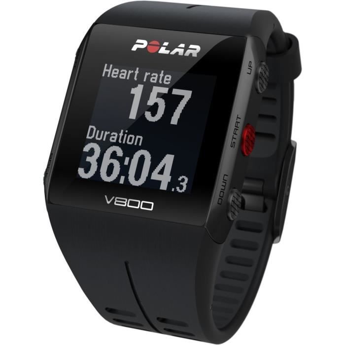 Montre GPS POLAR Pack V800 JGN Edition Spéciale Noir