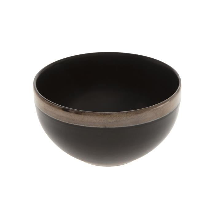 Bol design Jungle Africa - 620 ml - Noir