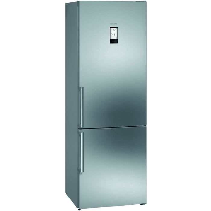 siemens - réfrigérateur combiné 70cm 435l nofrost inox - kg49naiea