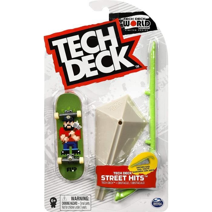 TECH DECK - STREET HITS - planches à roulettes finger board à personnaliser - 6053096 - Modèle Aléatoire