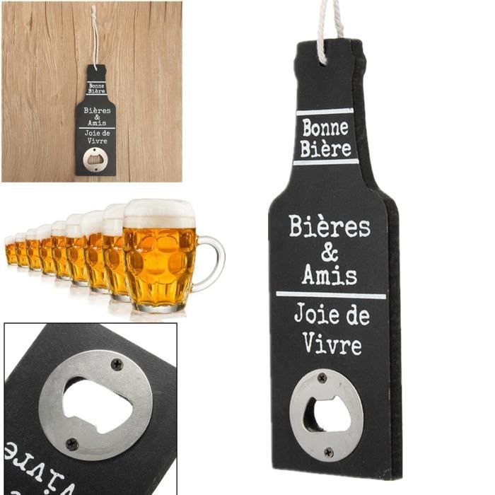 TEMPSA Tire-bouchon Décapsuleur Mural Ouvre Bouteille Bière Soda Pr Bar Pub Noir