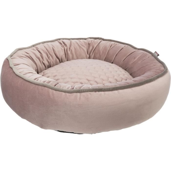 TRIXIE Lit Livia - ø 50 cm - Vieux rose - Pour chat
