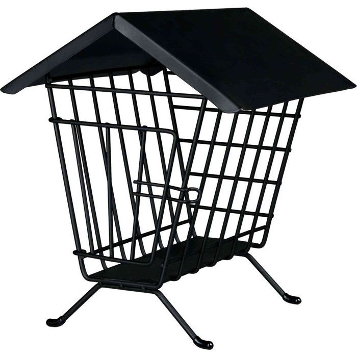 Râtelier à foin. 20 x 20 cm Hauteur 23 cm. pour rongeur et lapins.-Trixie 20,000000 Noir