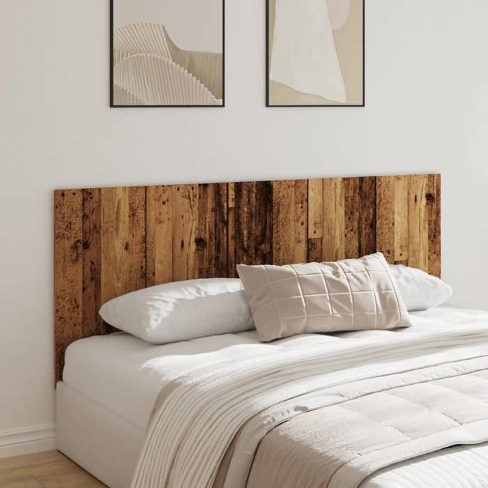 vidaXL Tête de lit vieux bois 200x15x80 cm bois dingénierie 856828