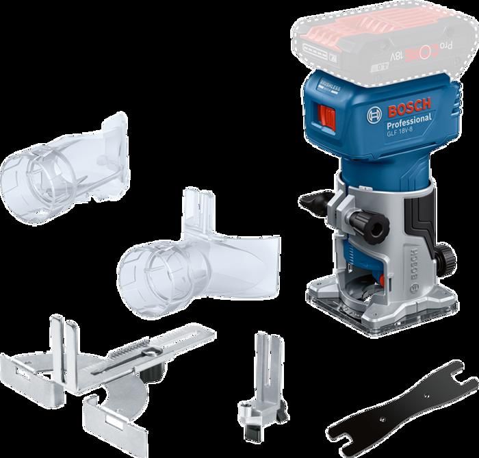 Affleureuse 18V GLF 18V-8 Solo (machine seule) 06016C6000 - Bosch
