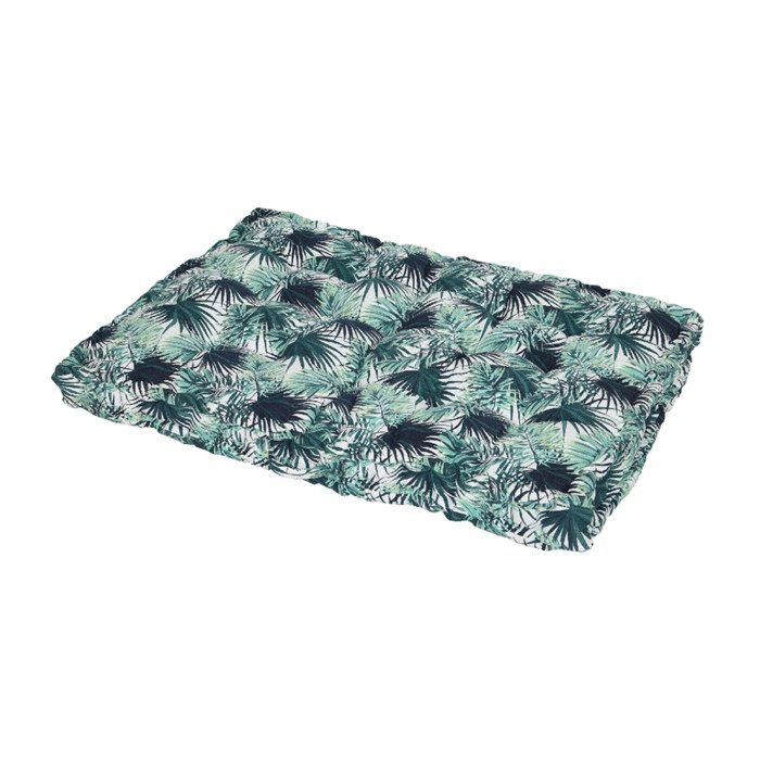 JARDIDECO Coussin de palette déco feuilles 120x80x8 cm - vue 2