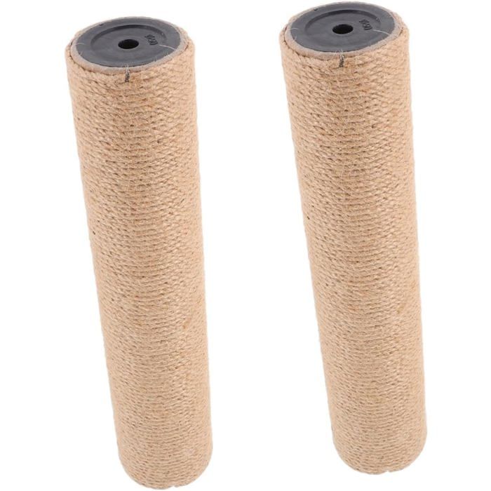 2pcs Durable chat Griffoir Remplacement Corde De Jute Naturelle Chat