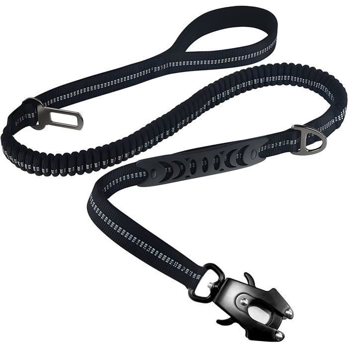 Meilleurs prix pour Laisse pour Chien - PZCC - Extensible 1.5M - Nylon Durable - Anti Traction - Haute Visibilité