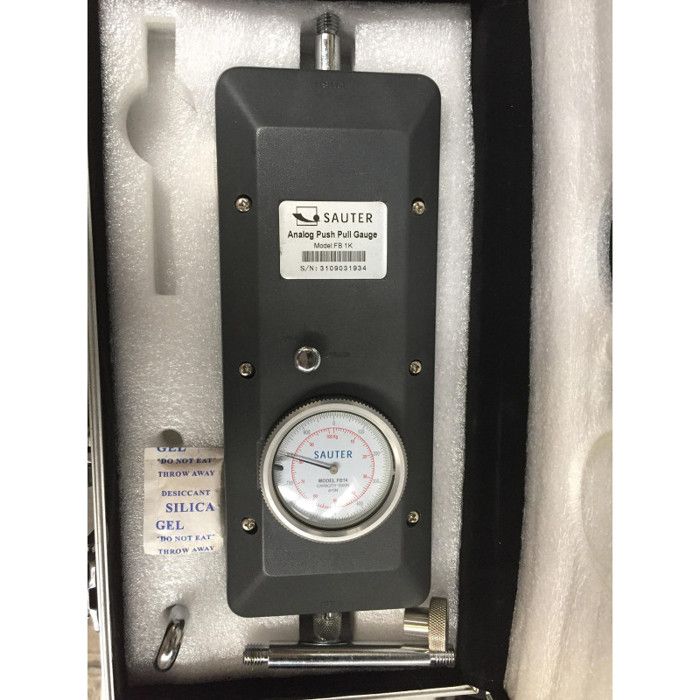 analog push pull gauge sauter modèle FB 1K analog push pull gauge sauter modèle FB 1K