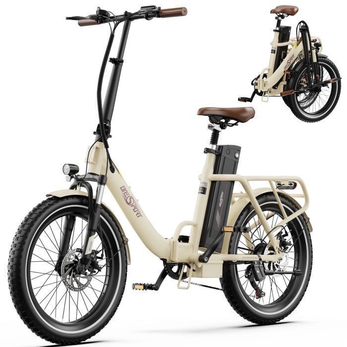 Vélo Pliant Velo Electrique 100 Km Autonomie UrbanBiker Mini PLUS