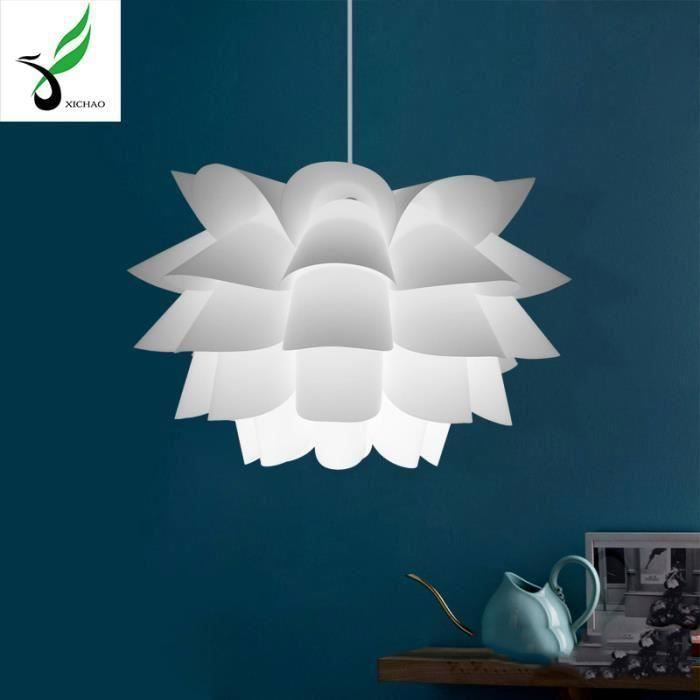 Lustre plafond pendentif la forme du lotus assemblé 36*28cm puzzle lumières suspension pour Chambre-keeper