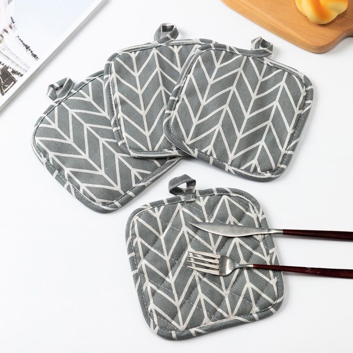 SULIUDAJI Gants De Four, 1 Paire Gants De Cuisine Coton Avec