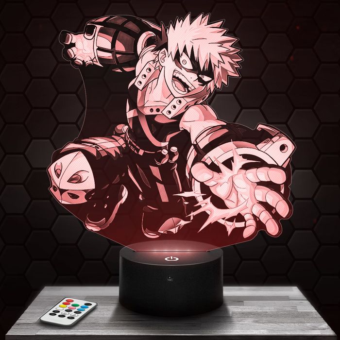 Lampada 3D Izuku Midoriya – My Hero Academia – Veilleuse Icona Ufficiale Paladone, Regalo Perfetto Per Fan - 3