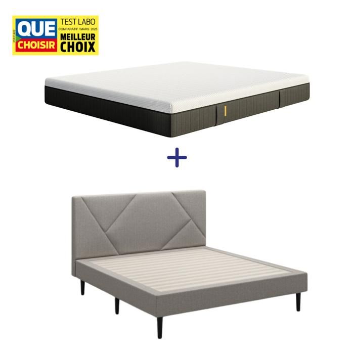 EMMA Pack Matelas Emma Original Lite+ 160x200cm + Lit Emma One Cocoon Plus