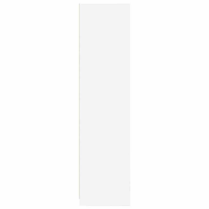 Remise 2026®Meuble vêtements Blanc - Garde-robe - grand stockage - Armoire penderie - Blanc - 100x50x200cm - Bois dingénierie 93