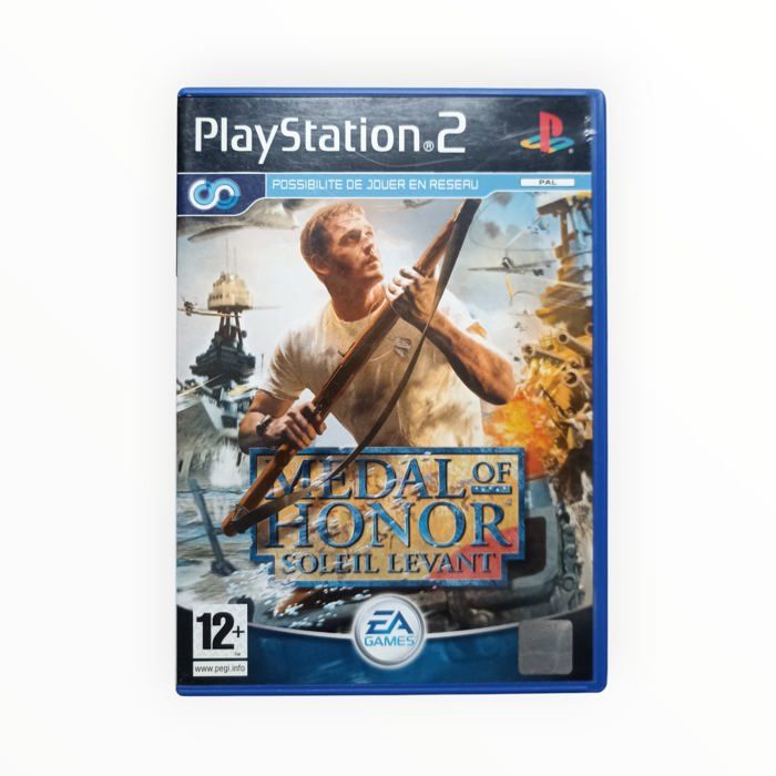 Jeu - PlayStation 2 - Medal Of Honor : Soleil Levant - Occasion Bon État - Notice Incluse - Testé Fonctionnel