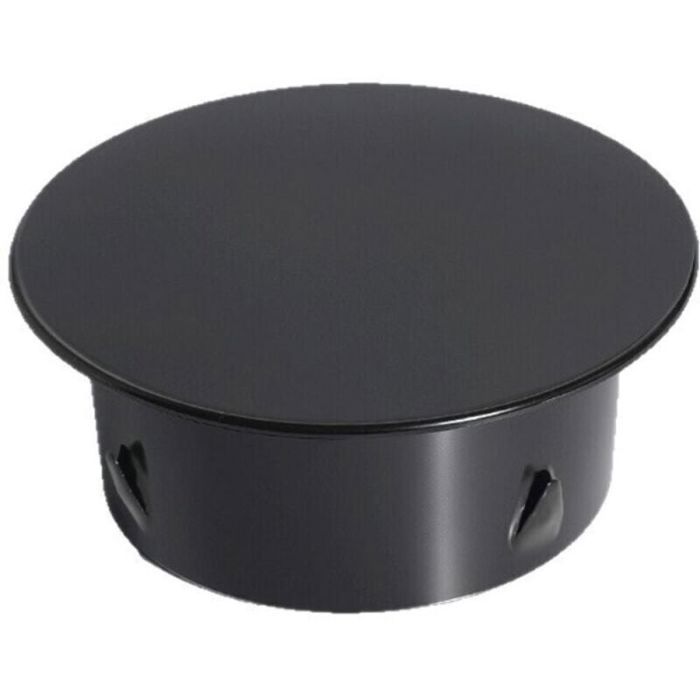 Couvre-trou de cheminée - PZCC - 160mm - Acier inoxydable - Anti-odeurs - Anti-intrusion