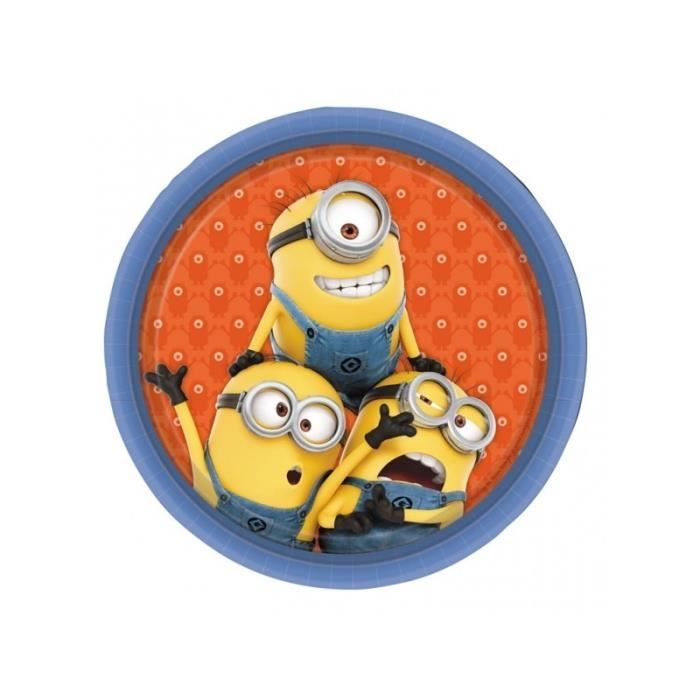 8 Assiettes En Carton Minion Moi Moche Et Mechant Cdiscount Maison 8 Assiettes En Carton Minion Moi Moche Et Mechant Cdiscount Maison
